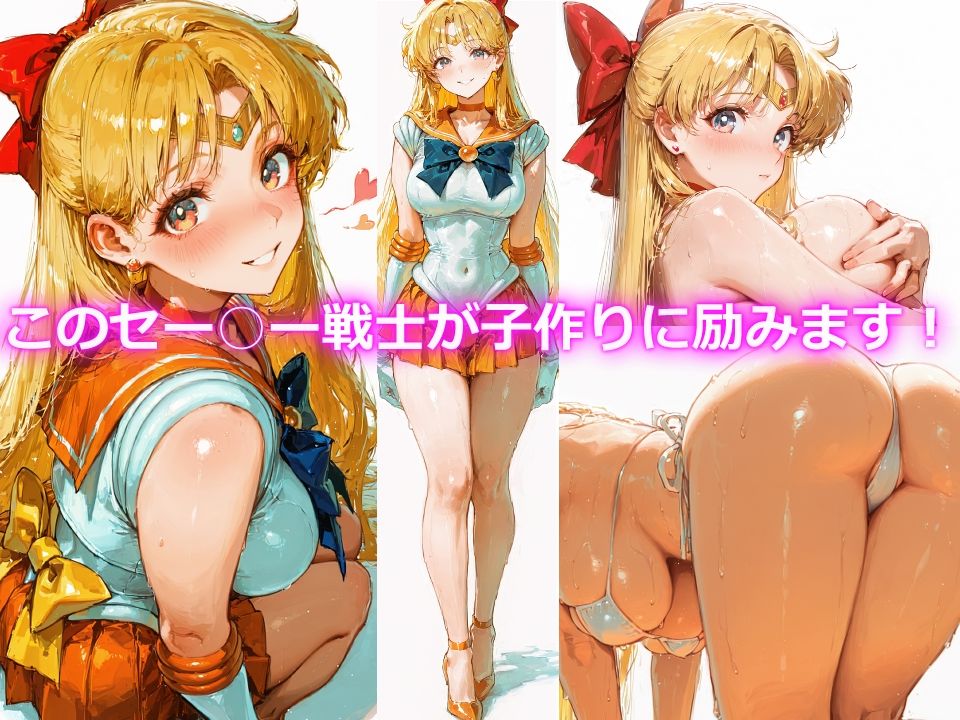 【受精管理】美少女戦士とおじーズの乱交妊活バトル〜ヴィーナス編〜 サンプル画像1