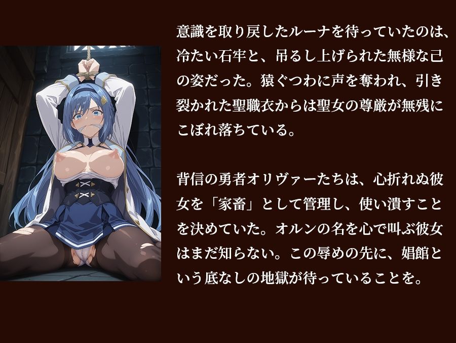 【器用貧乏】ルーナ 【498枚＋1mp4】裏切りのパーティ管理 〜「いなくなったアイツの代わりに、俺たちがたっぷり可愛がってやるよ」〜 サンプル画像2