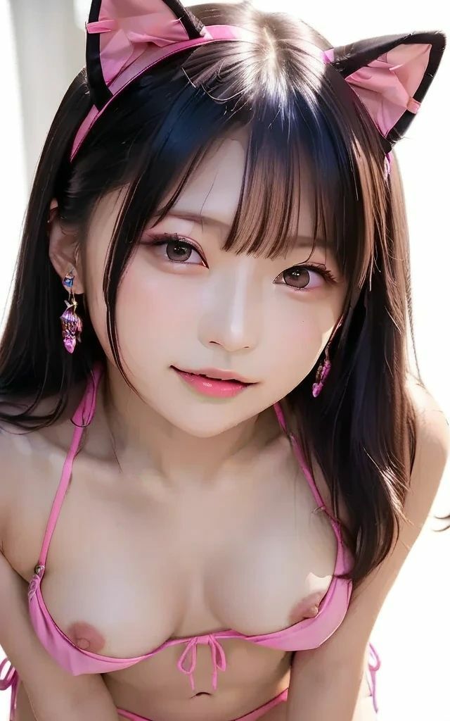 【大好評】みおちゃんシリーズ  ネコ耳コスプレVer サンプル画像2