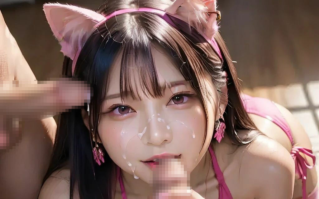 【大好評】みおちゃんシリーズ  ネコ耳コスプレVer サンプル画像9