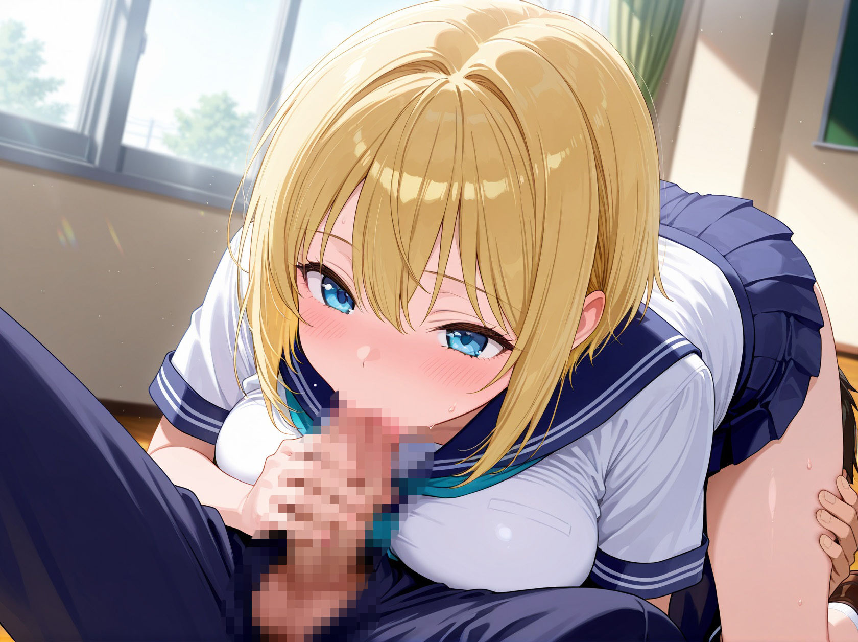 【大特価】清楚系ギャルJKと毎日中出しクラスメイトSEX〜優しい彼女の淫乱本性と大量射精の日々〜 サンプル画像8