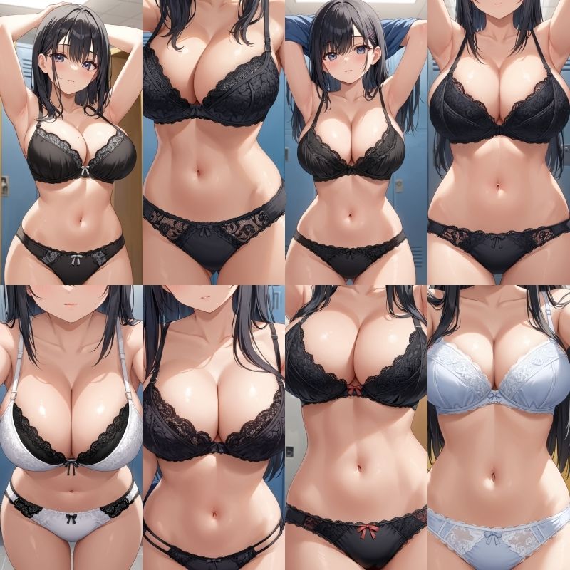 【女子更衣室盗撮】巨乳J〇レース下着【500枚】Vol.1-2 サンプル画像4