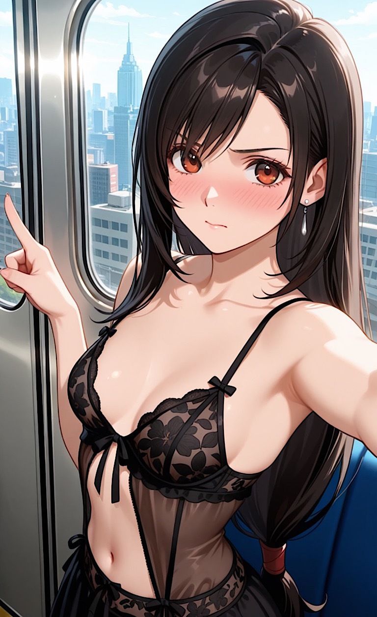 【女戦士】屈辱キモオタと露出デート画像がフ◯ンザに流出！ サンプル画像2
