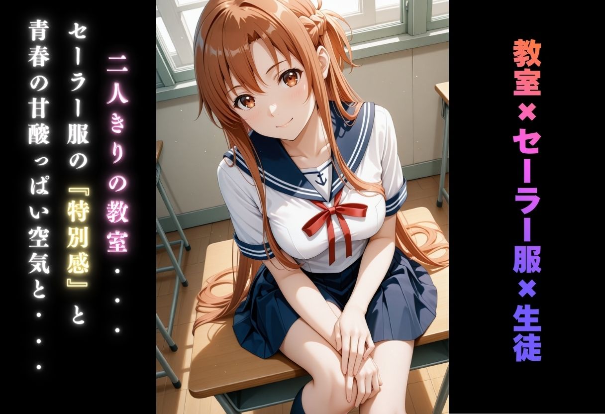 【学園ヒロイン〜俺たちの肉便器】〜ソードアート・オン◯イン〜結◯明日奈編〜 サンプル画像2
