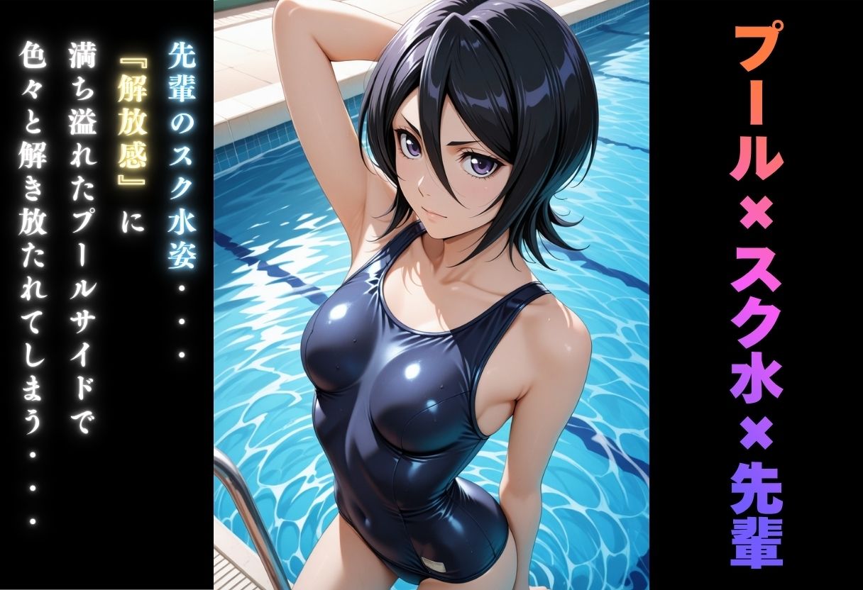 【学園ヒロイン〜俺たちの肉便器】〜ブリ◯チ〜朽木ル◯ア編〜 サンプル画像4