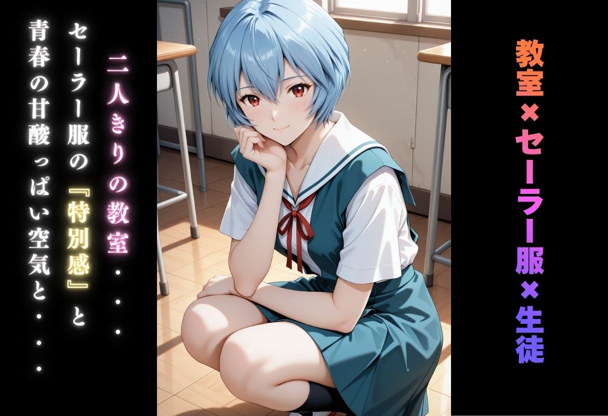 【学園ヒロイン〜俺たちの肉便器〜】エヴァン◯リオン〜綾◯ レイ編〜 サンプル画像2