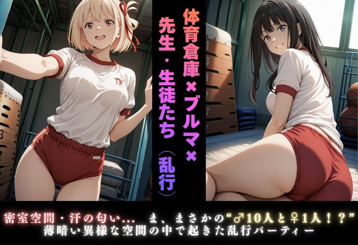 【学園ヒロイン〜俺たちの肉便器〜】リ◯リス・リコイル〜錦木◯束・井ノ上た◯な  編〜 サンプル画像6