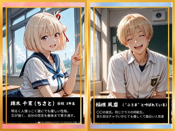 【完堕ちNTR】彼女がバイトの後輩に寝取られた話。 サンプル画像1