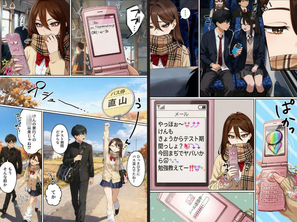 【実話】平成ギャル（18）がチャラ男に捨てられ、童貞幼馴染の価値に気づくまでwww サンプル画像3