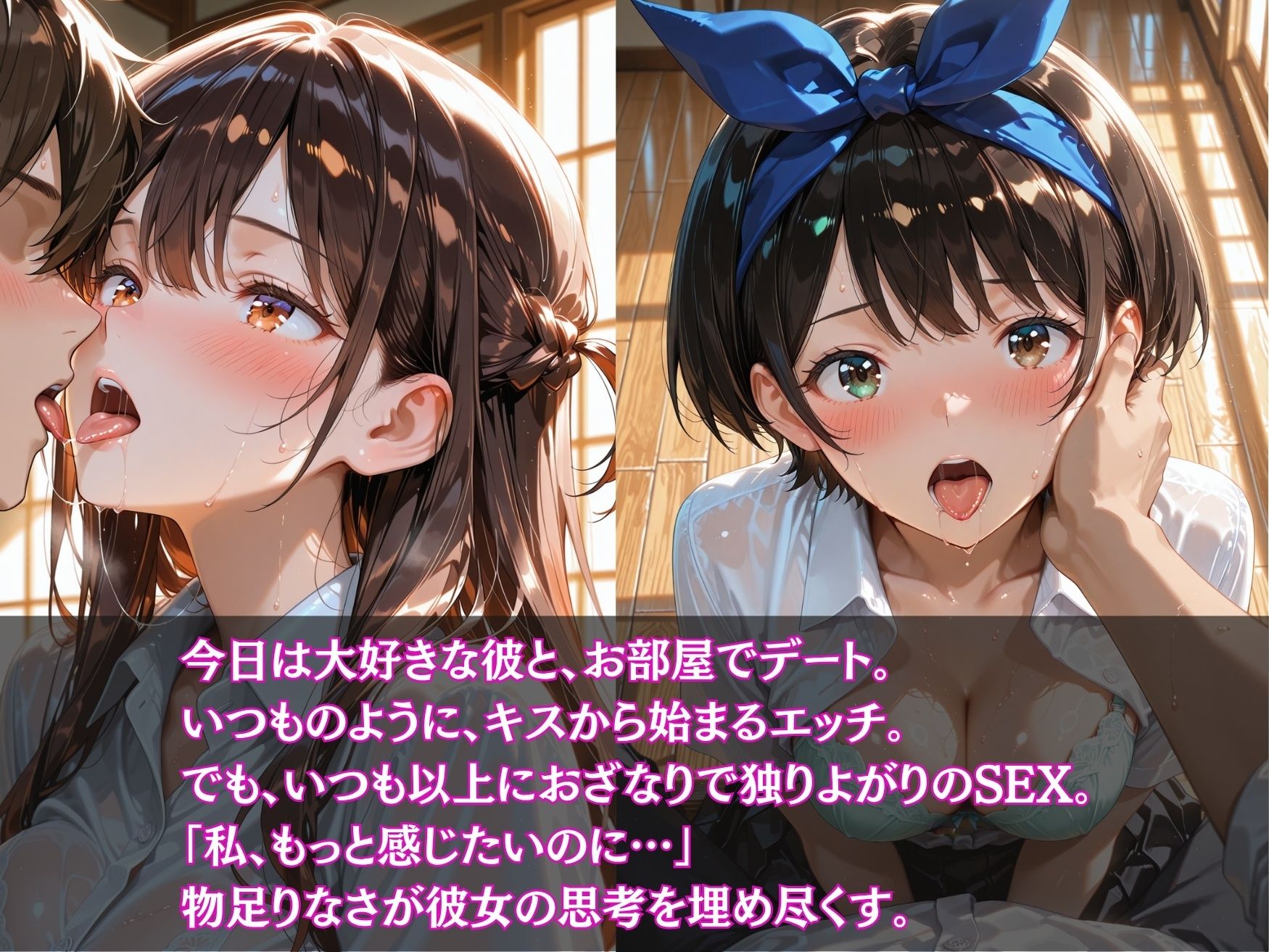 【実録】快楽堕ち 寝取られた隣のヒロイン -連続中出して理性崩壊- 「彼女、お借〇します 〇鶴と瑠〇の場合」 サンプル画像2