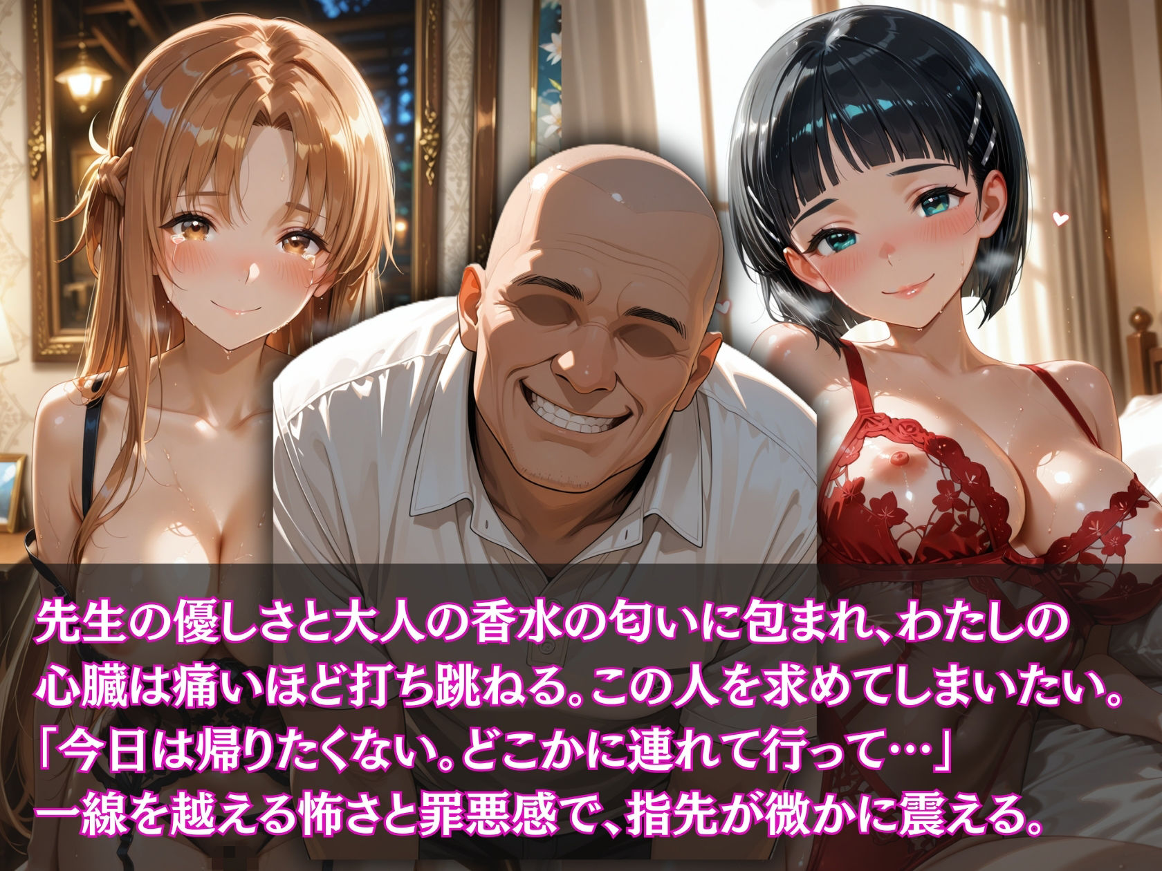 【実録】快楽堕ち 寝取られた隣のヒロイン -連続中出して理性崩壊-   明〇奈と〇葉の場合 サンプル画像4