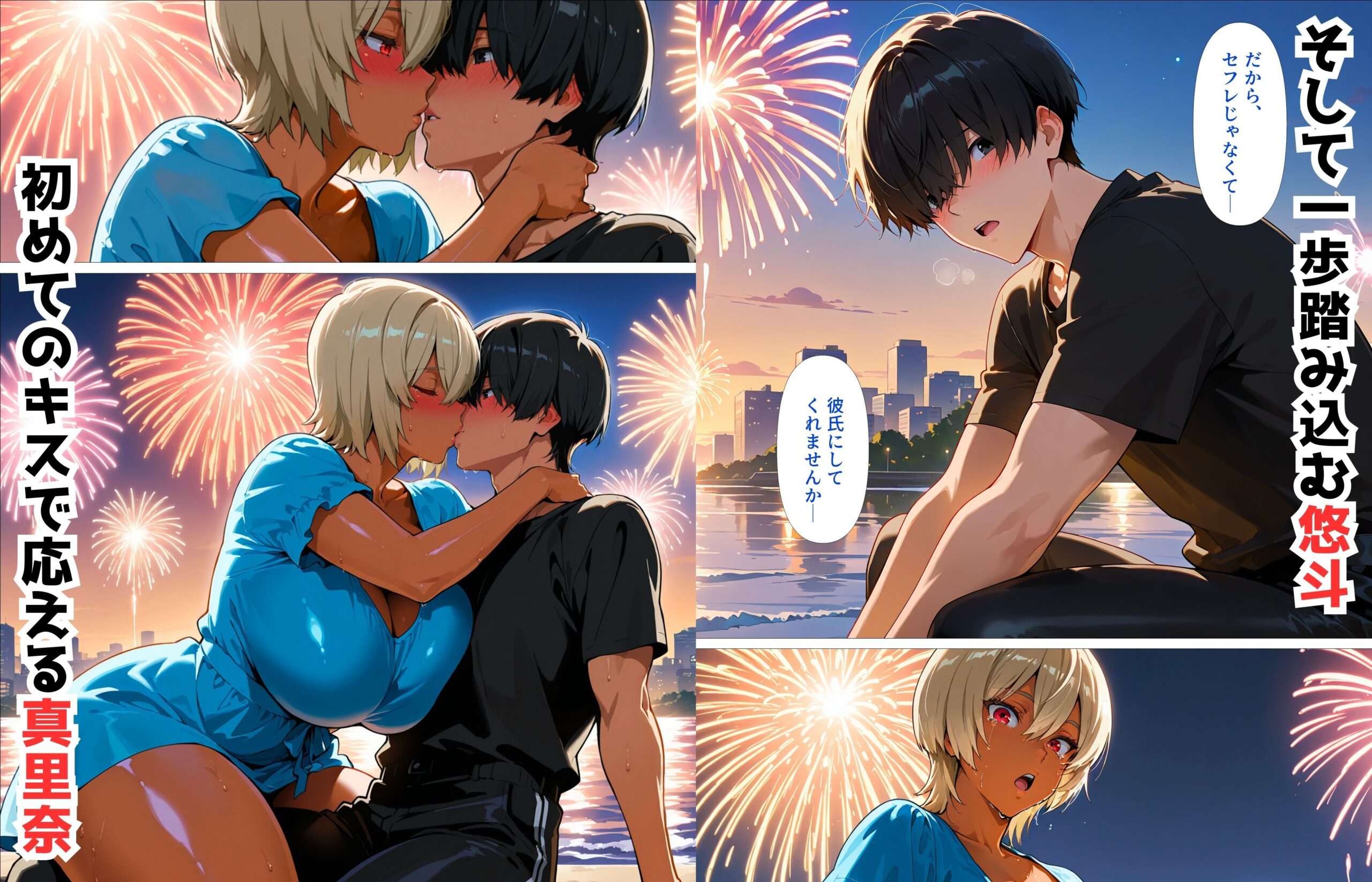 【悲報】幼馴染（ギャル）との肉体関係、全然割り切れずガチ恋堕ちした件 サンプル画像8