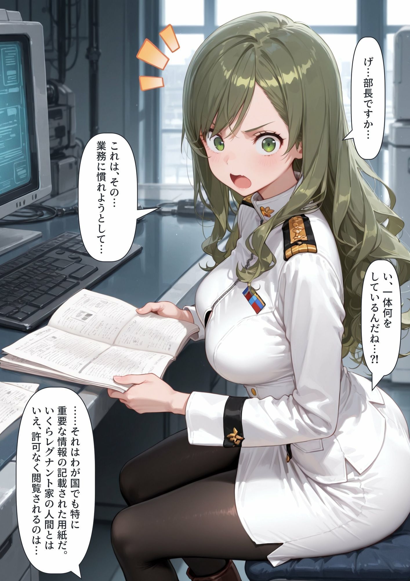 【憑依】強情な捕虜の体を乗っ取って淫乱スパイになる話 サンプル画像5