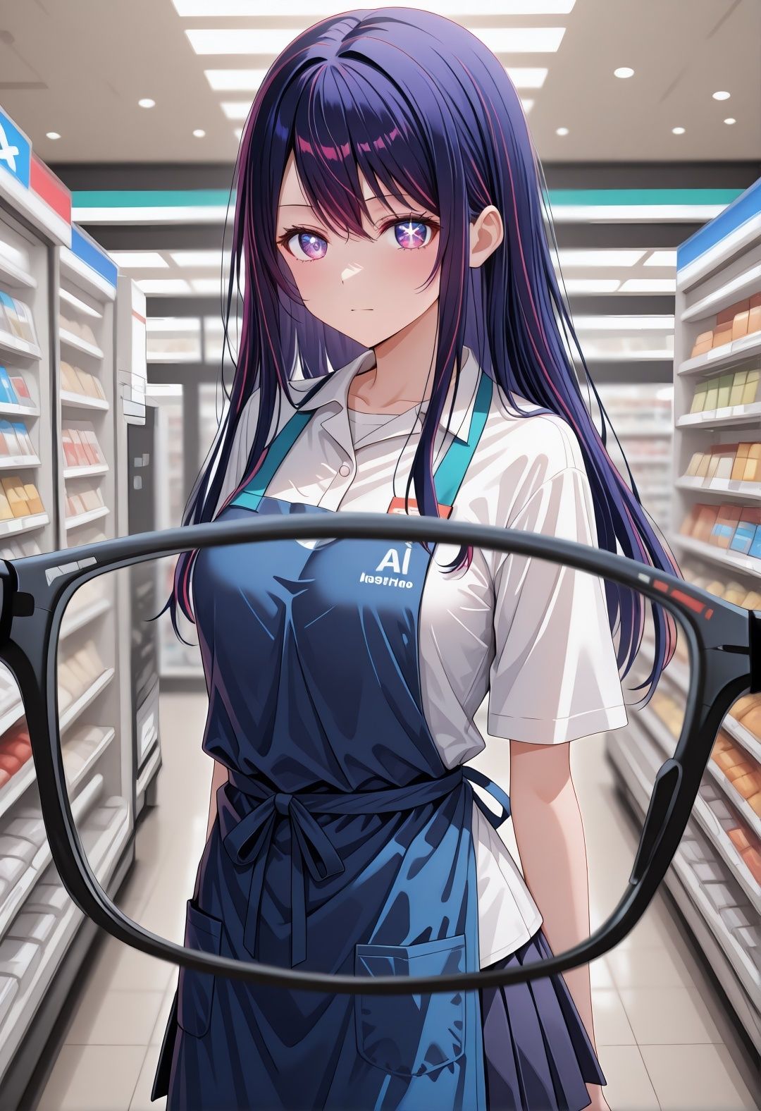 【推しの〇】星野〇イがコンビニバイトでキモオヤジに中出しされまくる恥辱CG集 461枚 サンプル画像2