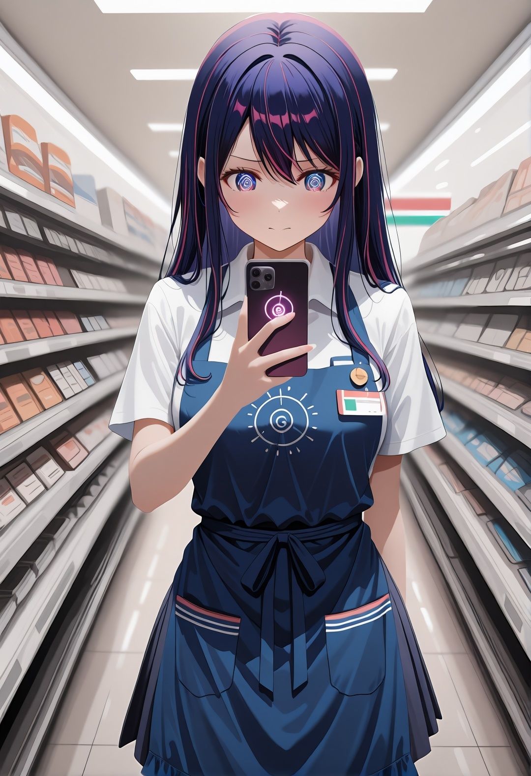 【推しの〇】星野〇イがコンビニバイトでキモオヤジに中出しされまくる恥辱CG集 461枚 サンプル画像5