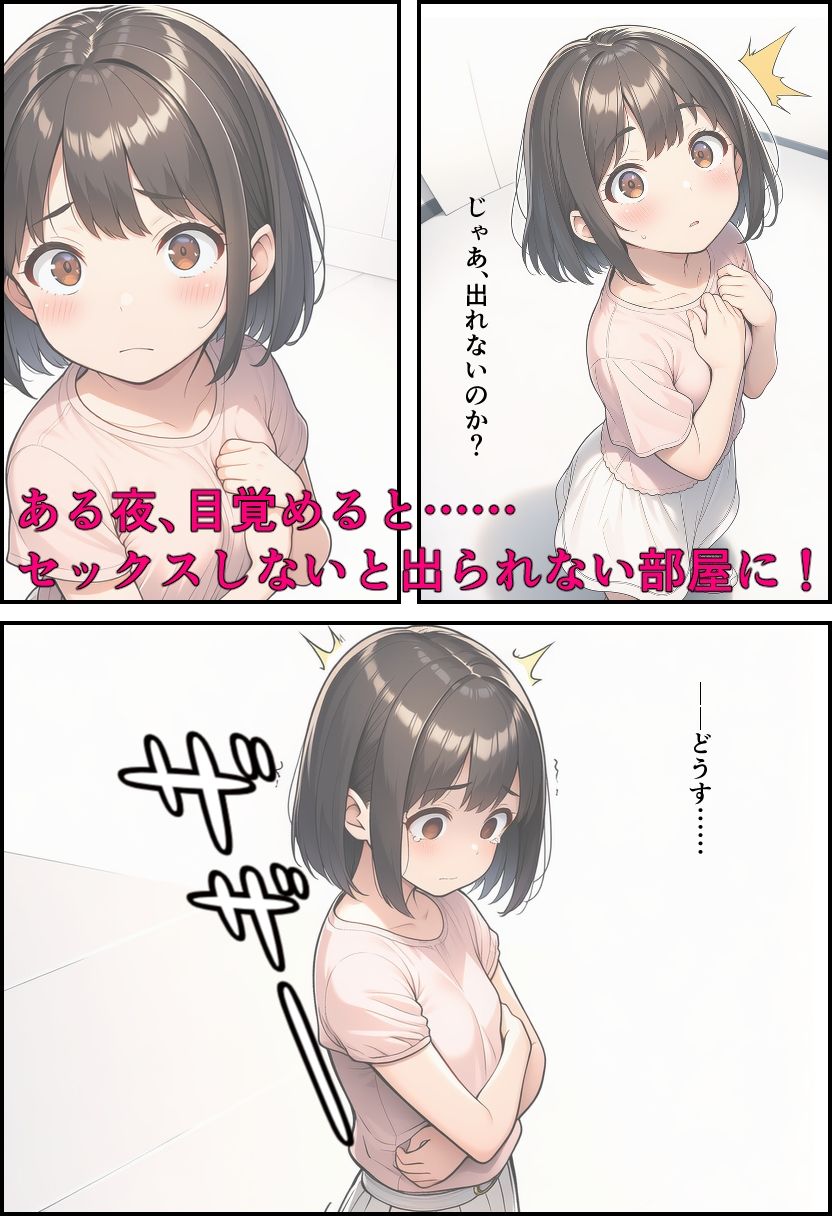 【本編130p】処女幼馴染とセックスしないと出られない部屋で幼馴染をやめるまで（はーと） サンプル画像4