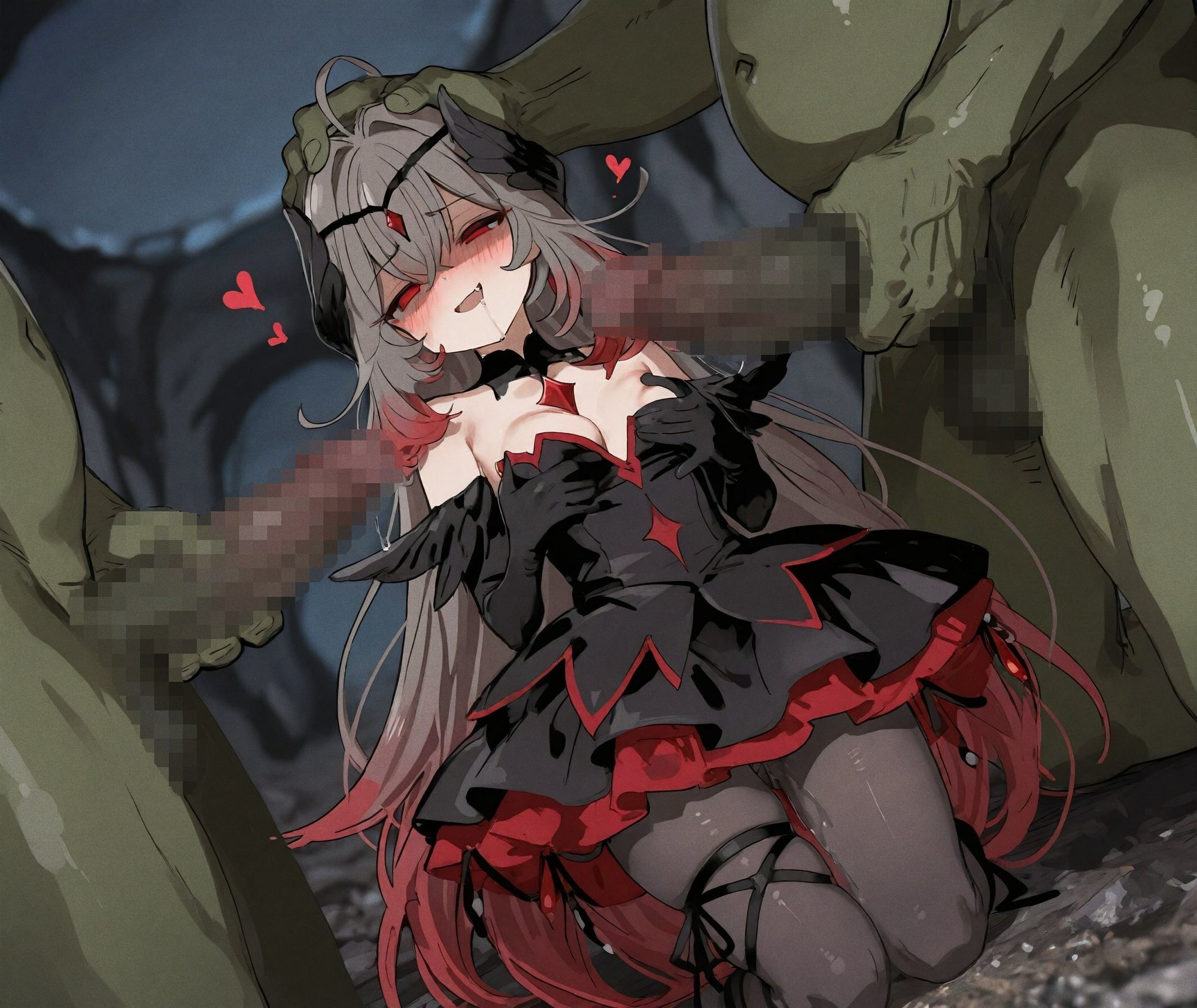 【森亜るるか】 淫獄陥落悪堕 〜純潔の魔法少女がオークの肉便器へと堕ちる二段変身レ●プ〜 サンプル画像7