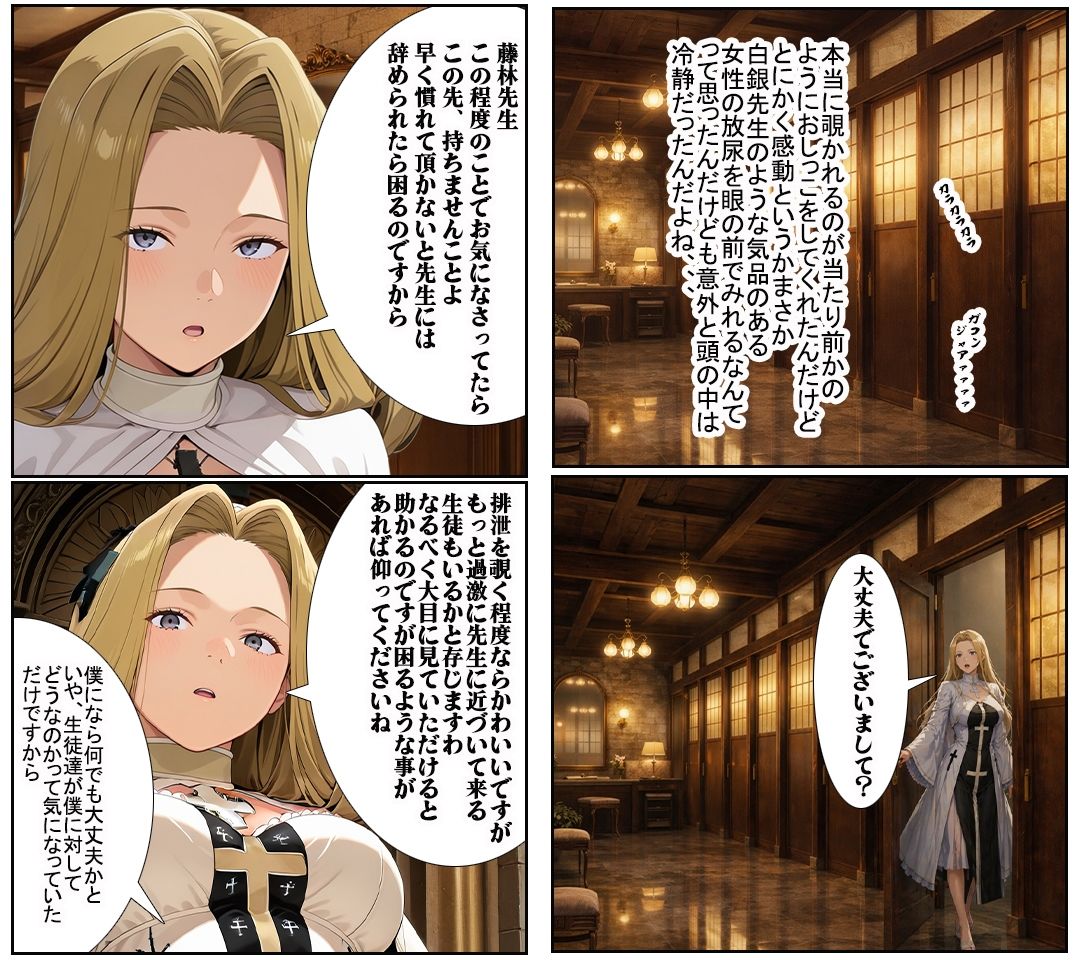 【汚パンツ女学園】  第3話美女だらけの学園の性感覚はぶっ飛んでいた サンプル画像5
