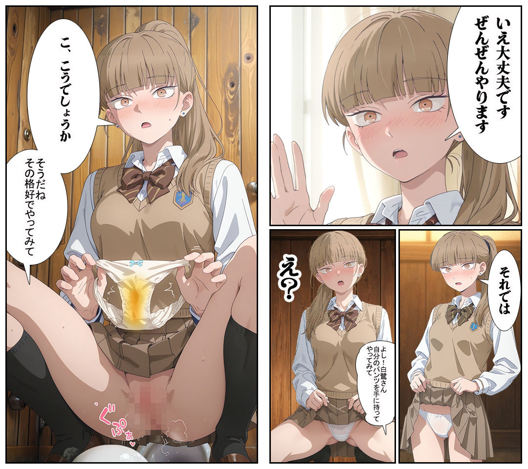 【汚パンツ女学園】第4話高ぶりが抑えきれない美少女と暴走気味にエッチした話 サンプル画像4