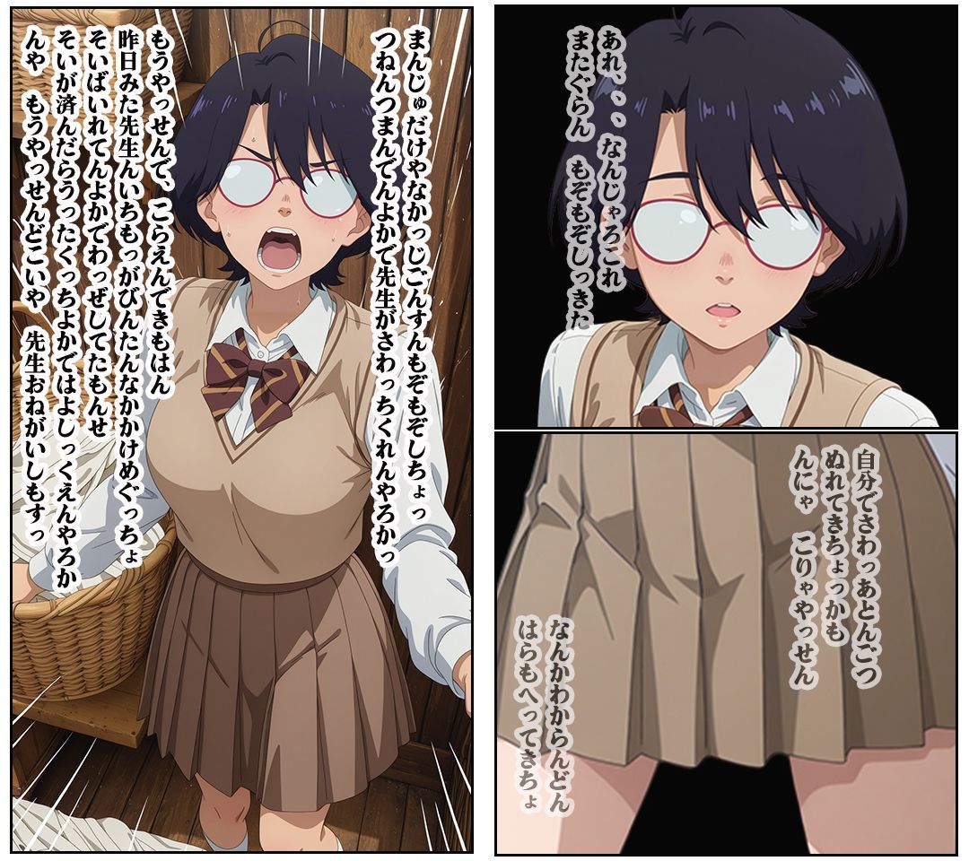 【汚パンツ女学園】第4話高ぶりが抑えきれない美少女と暴走気味にエッチした話 サンプル画像5