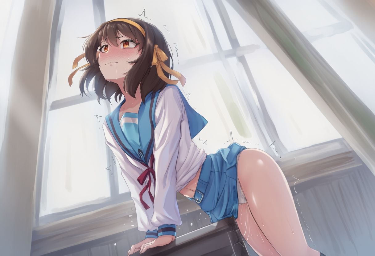 【涼宮〇ルヒ】とHなことをする サンプル画像9