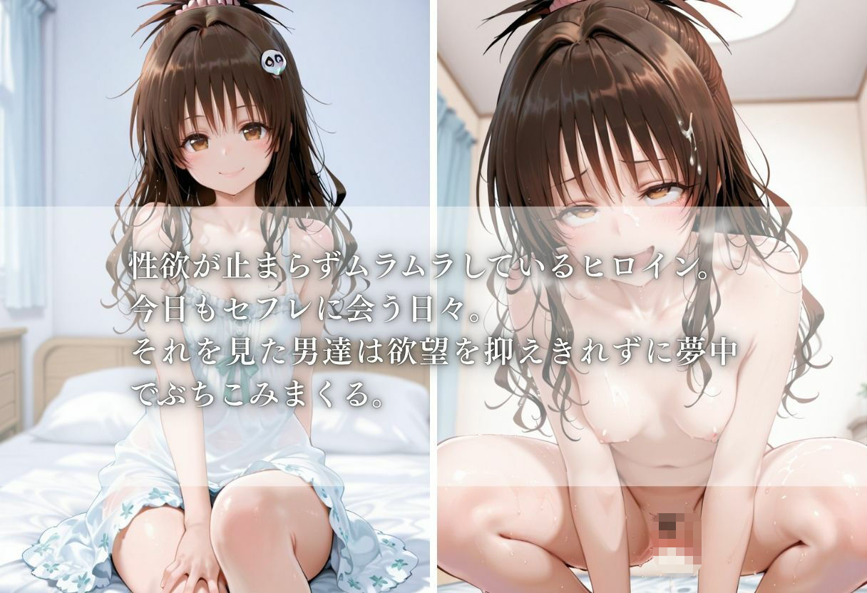 【清楚系ヒロイン】性欲が強すぎるヒロインがセフレと過ごす1日。vol.4 サンプル画像1