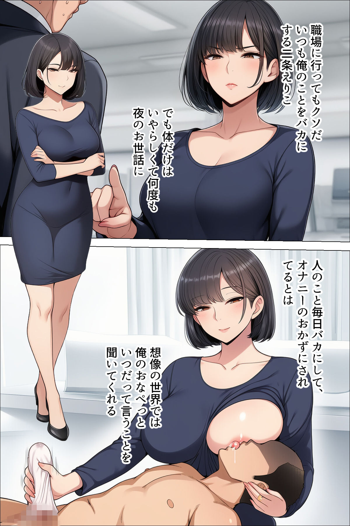 【漫画】やめられない男 サンプル画像5