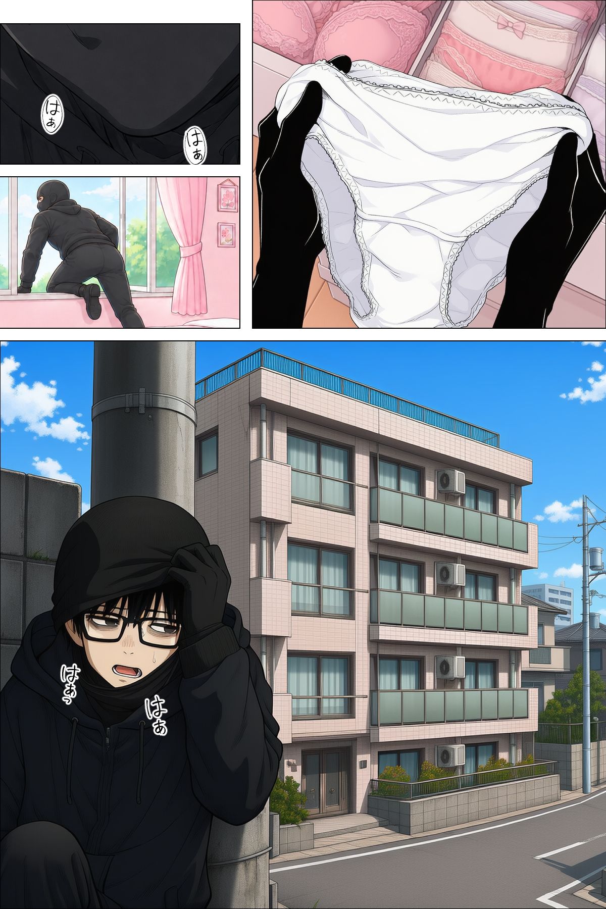 【漫画】下着泥棒の末路 サンプル画像5
