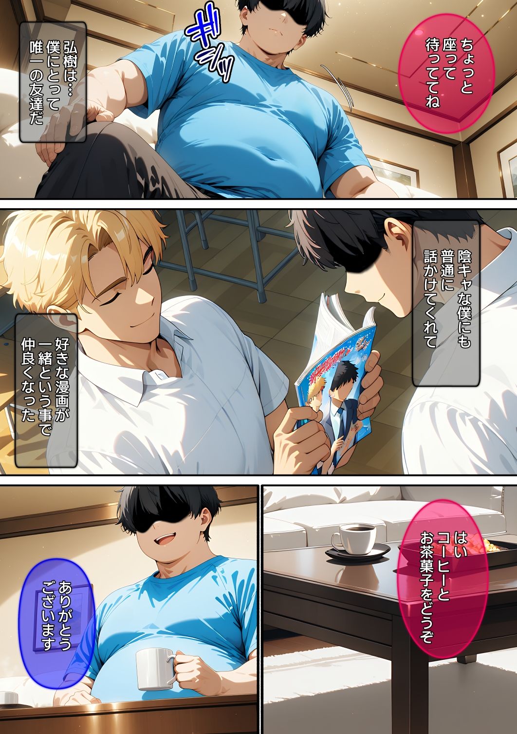 【漫画】親友のお母さんを壊した話 サンプル画像3