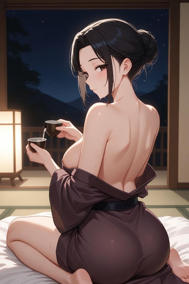 【熟女×女将】小料理屋の女将は、暖簾の奥で年下に蕩ける サンプル画像6