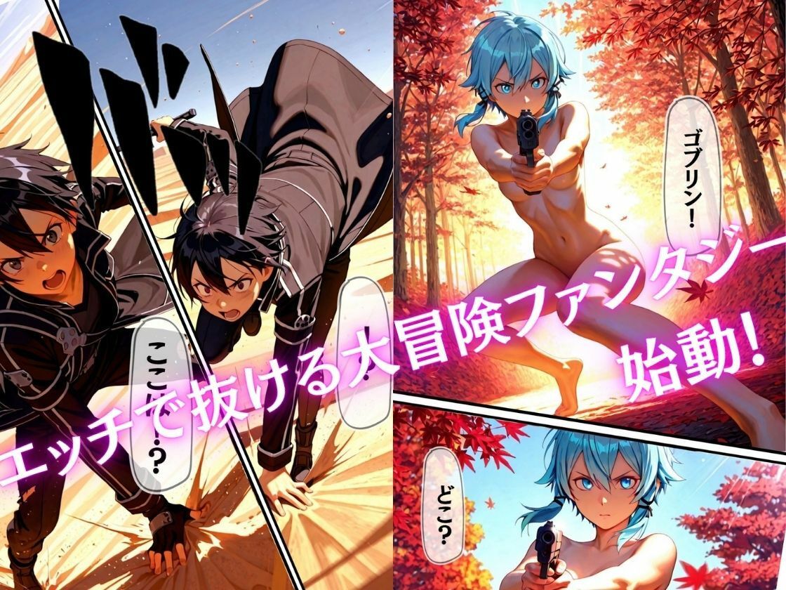 【特大ボリューム本編341P】触れた女は全員発情で快楽奴●堕ち、セックスで異世界攻略【フルカラーコミック】 サンプル画像1