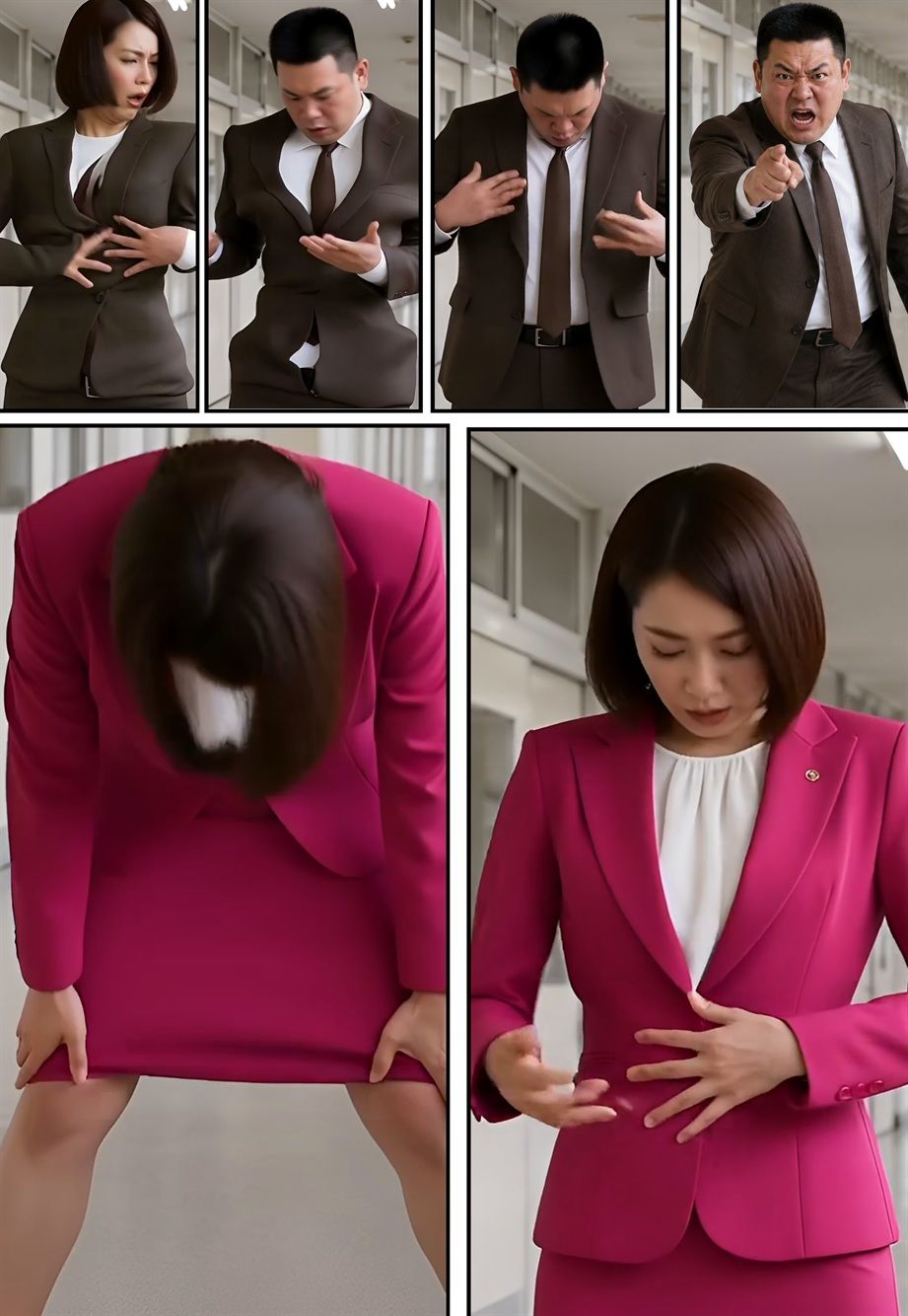 【画集】「性転換学園  触るだけで性別逆転！？」制作秘話 サンプル画像3