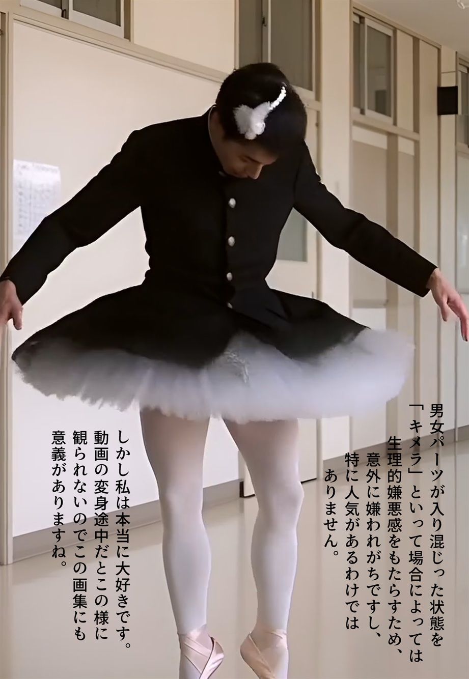 【画集】「性転換学園  触るだけで性別逆転！？」制作秘話 サンプル画像5