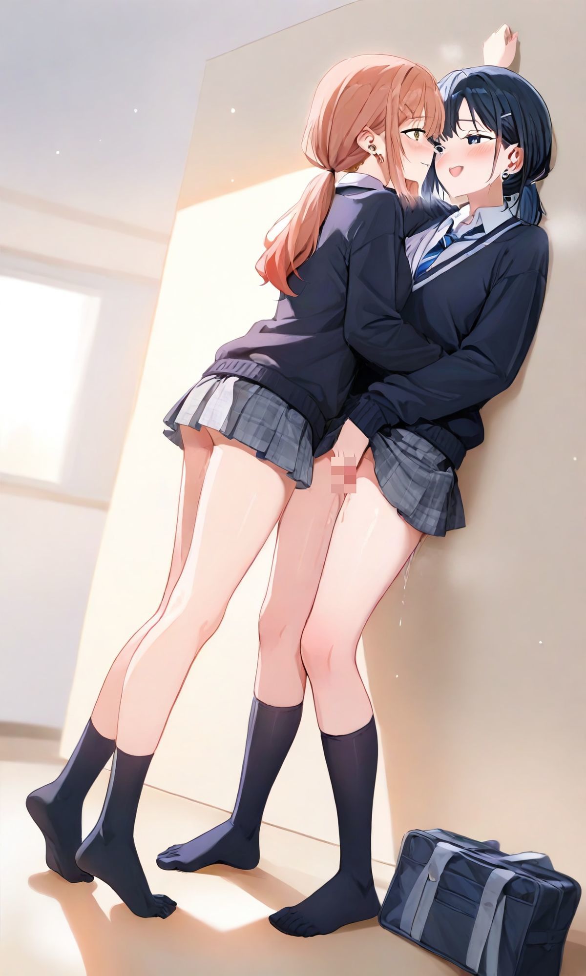 【百合】【オナサポ】誰かがそばにいるだけで サンプル画像5