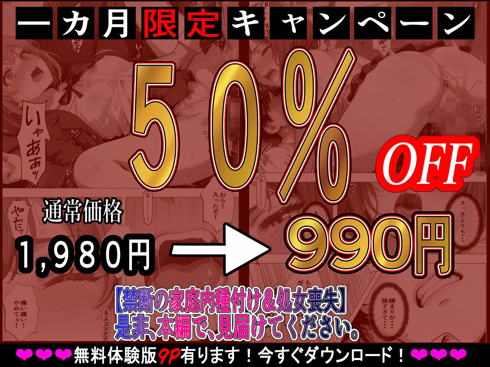 【禁断の近親相姦＆処女喪失】兄（同級生）に初めてを壊された日〜はじめてなのに、そんなに乱暴にかき回さないで〜 サンプル画像10