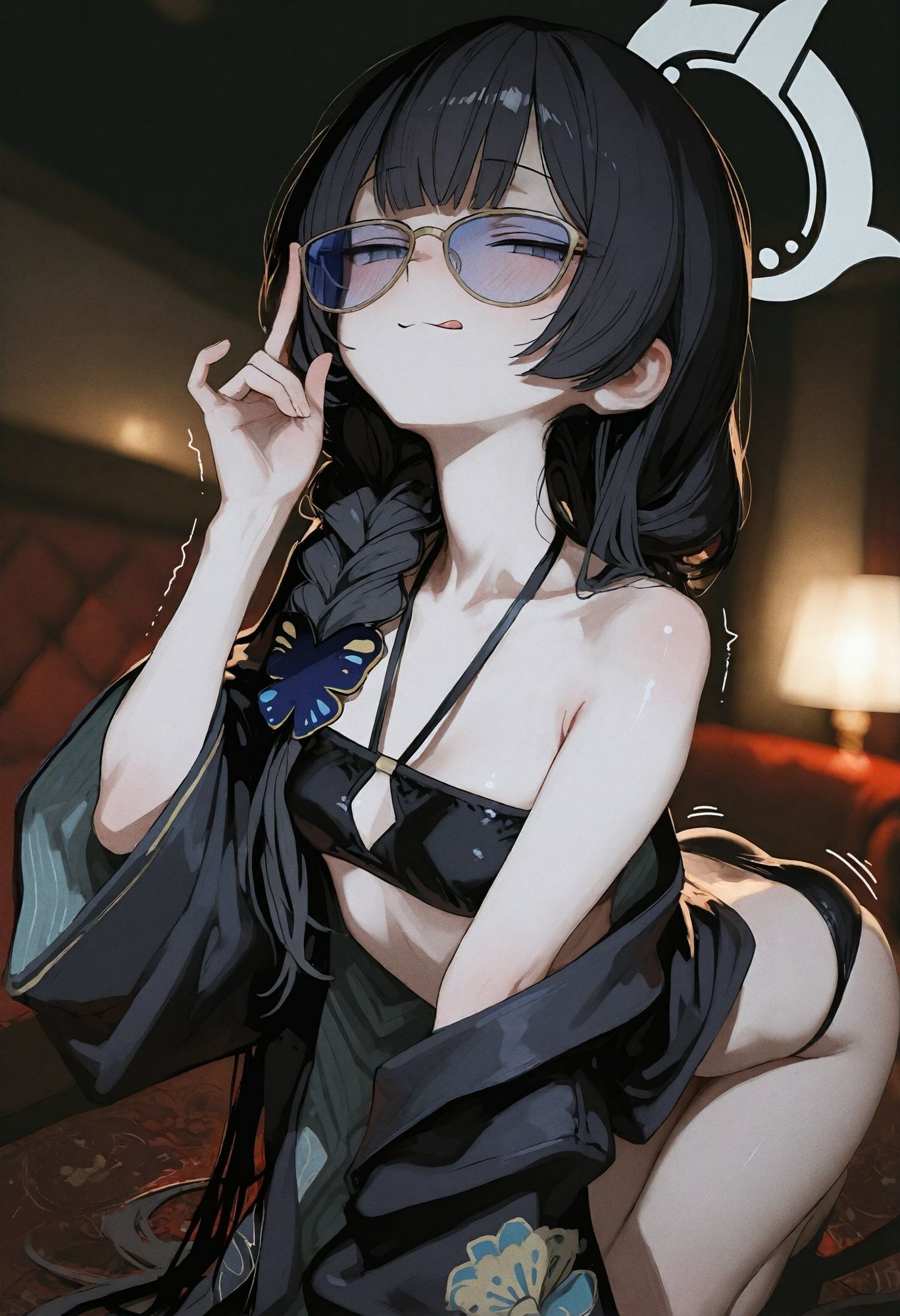 【竜○キサキ】 「チンポ中毒に堕ちた門主」 〜水着姿で巨根に奉仕する完全屈服の種付け録画〜 サンプル画像2