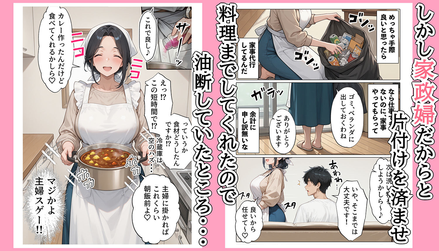 【続編:JKのママ2】ラブドール頼んだら、JKのママが来た サンプル画像3
