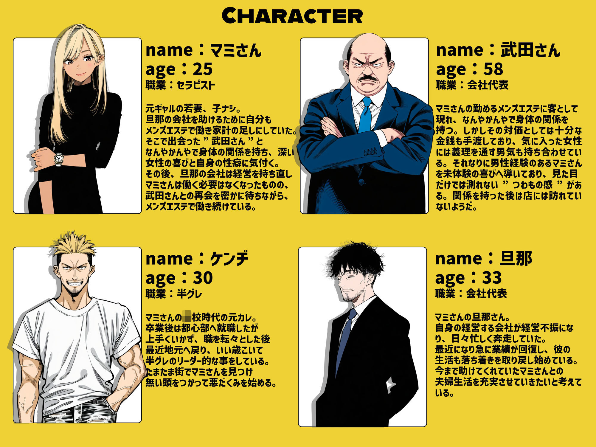 【続編:若妻マミさん2】人妻達の憂鬱  メンエス勤務の若妻マミさん2武田さんvs元カレ編 サンプル画像1