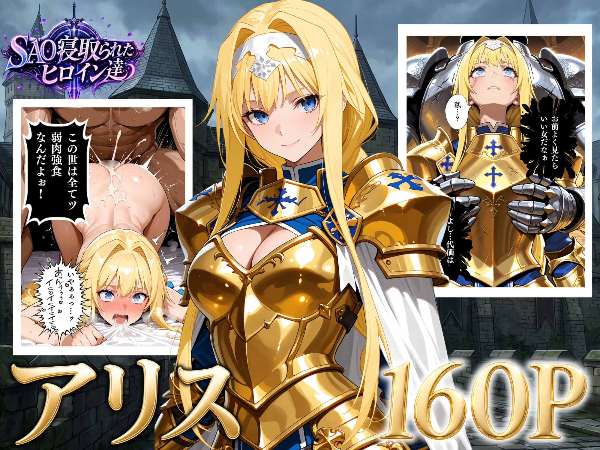 【総集編】SAO寝取られたヒロイン達 サンプル画像6