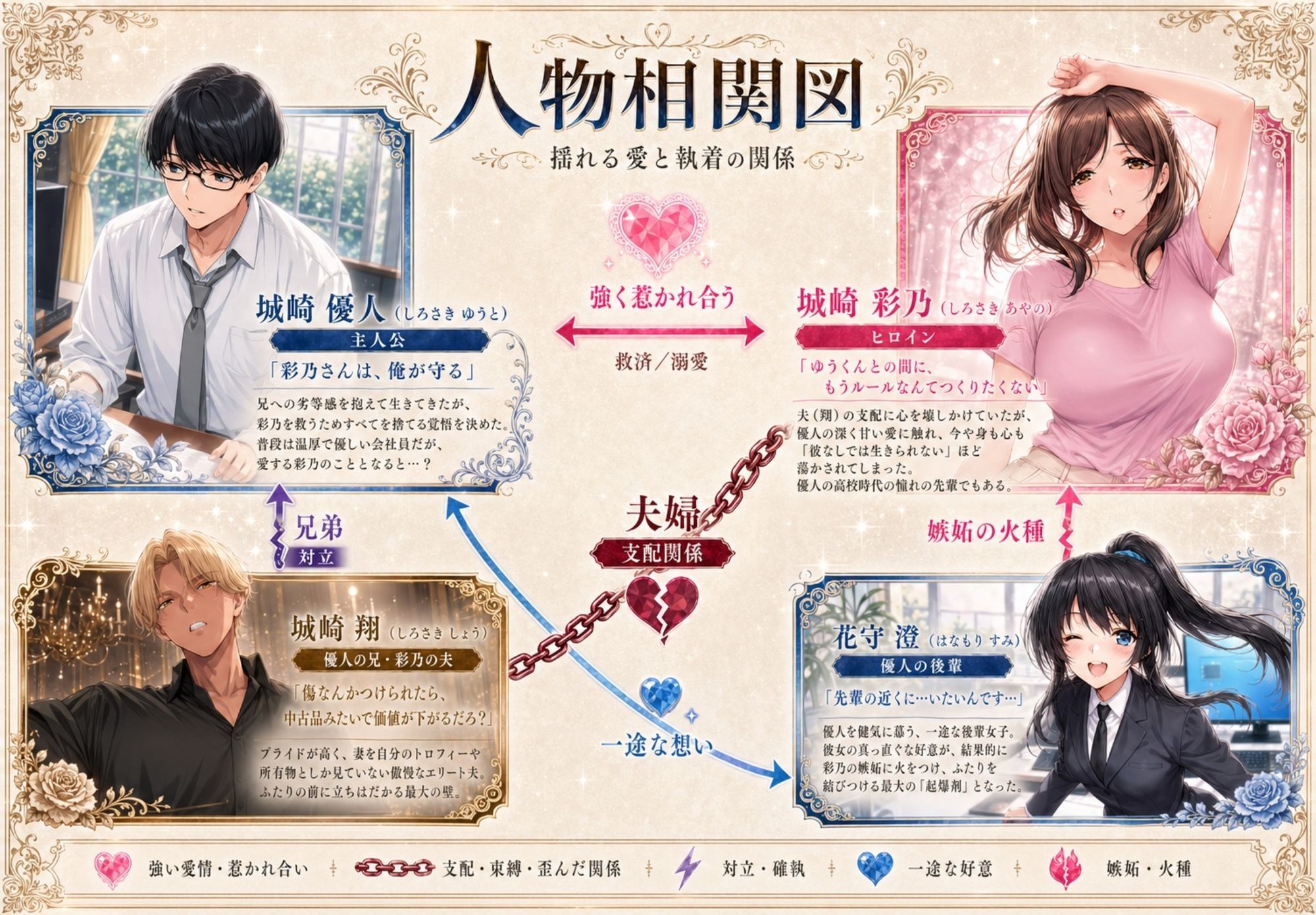 【総集編】兄さん、あなたの妻は…俺が貰います。〜鳥かごの中の巨乳清楚義姉が純愛濃厚セックスで「妻の顔」を捨てた全記録〜 サンプル画像2