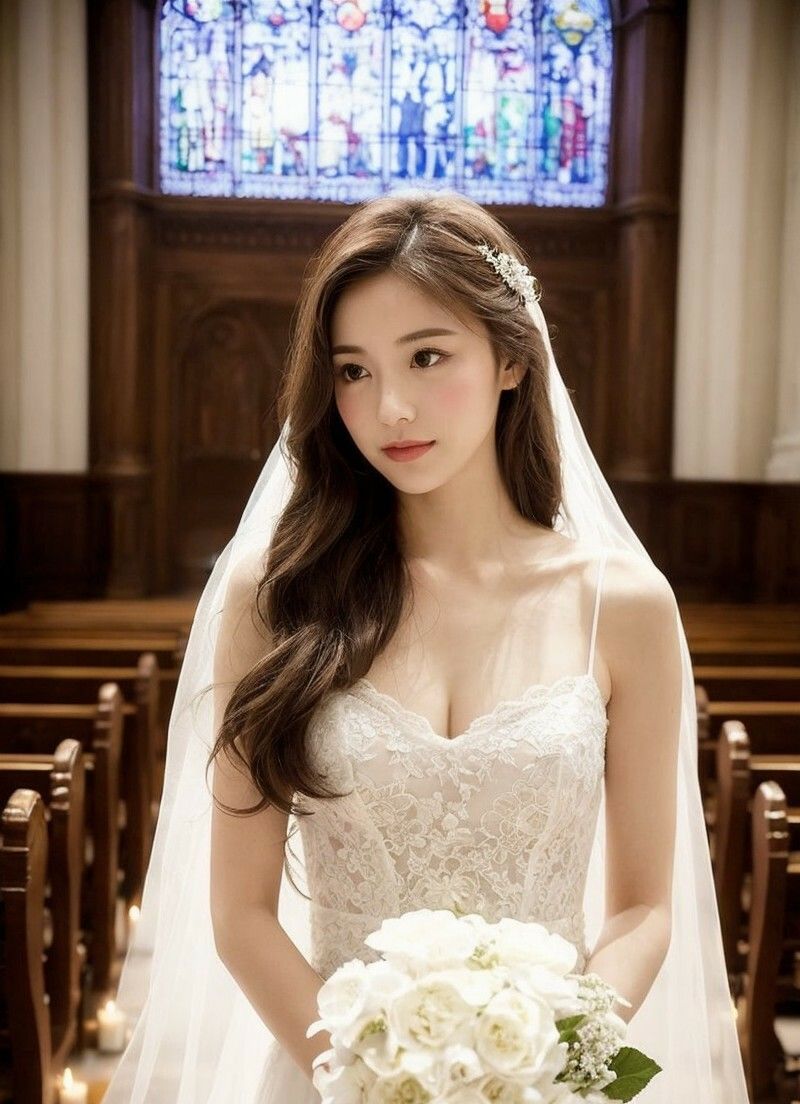 【美女名録】vol6.17  白い約束──その夜に永遠を誓う  100枚【AIグラビア写真集】 サンプル画像10