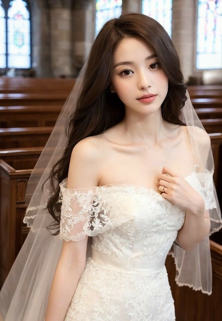 【美女名録】vol6.17  白い約束──その夜に永遠を誓う  100枚【AIグラビア写真集】 サンプル画像1