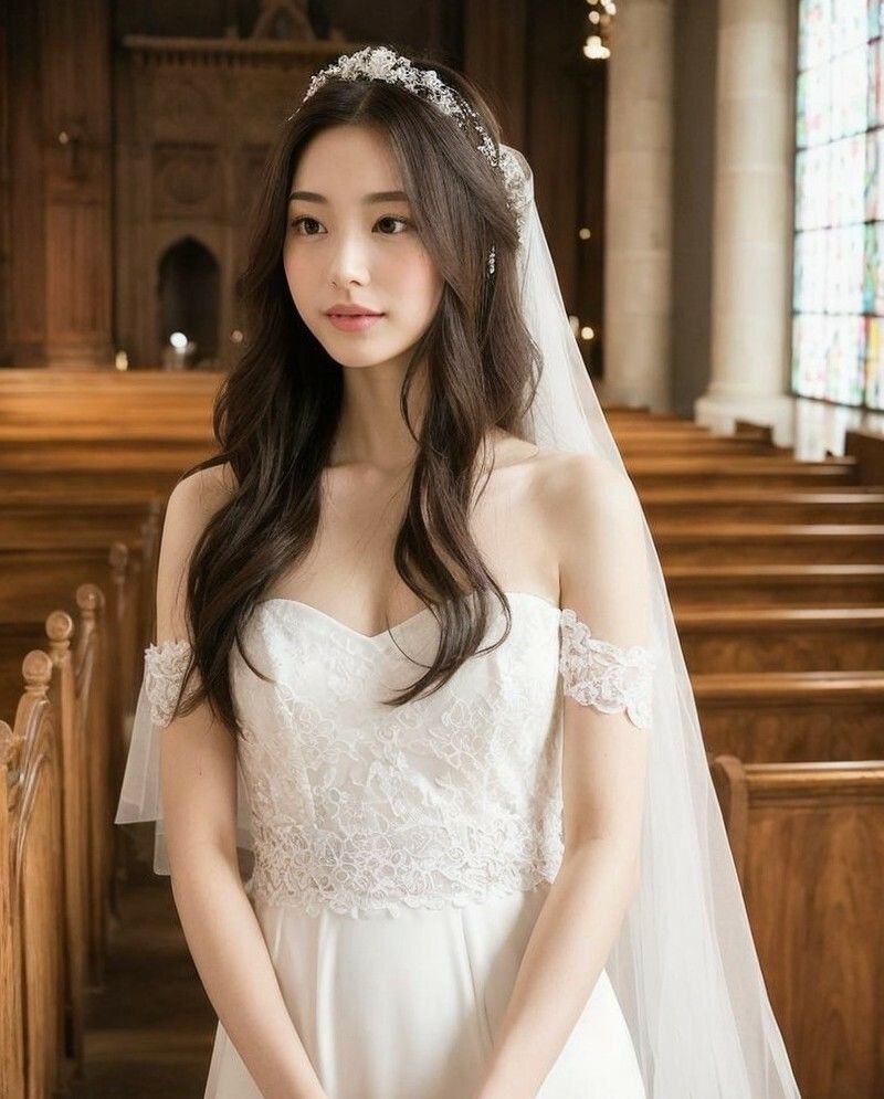 【美女名録】vol6.17  白い約束──その夜に永遠を誓う  100枚【AIグラビア写真集】 サンプル画像3