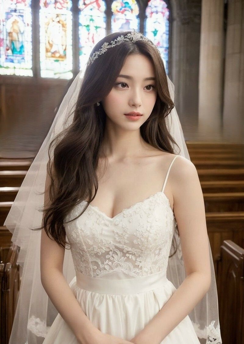 【美女名録】vol6.17  白い約束──その夜に永遠を誓う  100枚【AIグラビア写真集】 サンプル画像5