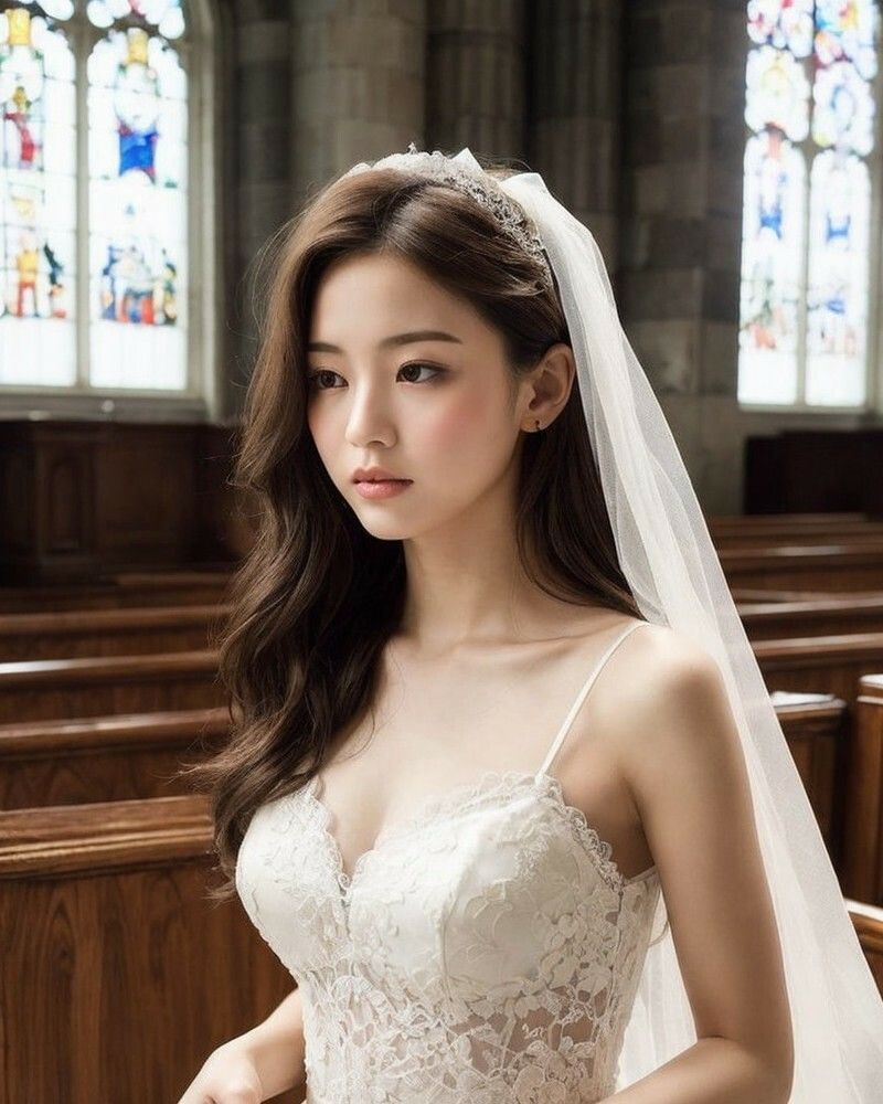 【美女名録】vol6.17  白い約束──その夜に永遠を誓う  100枚【AIグラビア写真集】 サンプル画像9