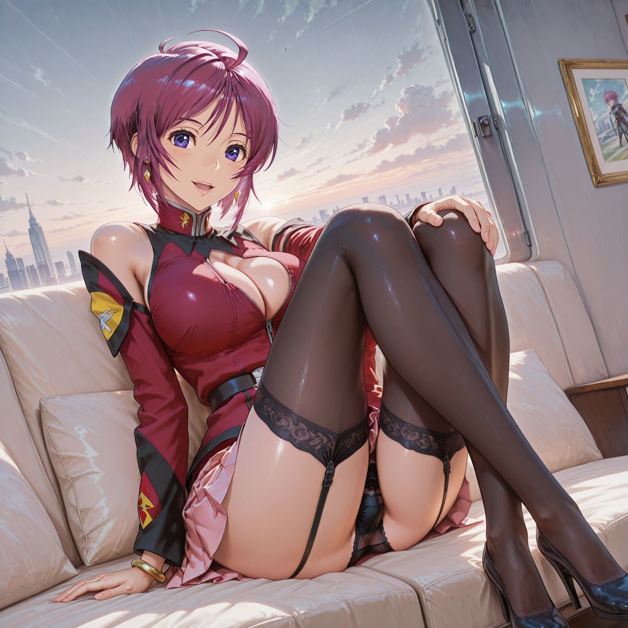 【衣装多種】みんなの憧れだったはずなのに。。。ルナ〇リアの完璧な美貌が、絶頂の波に呑まれてゆがみ狂う_SEXその他編 サンプル画像5