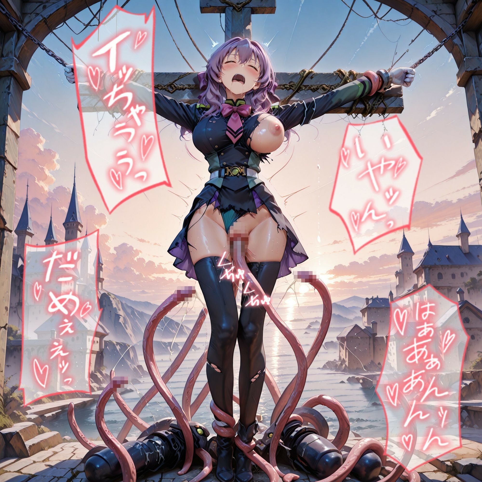 【衣装多種】小悪魔的でちょっと年上のお姉さん柊シ〇アの綺麗なお顔をアヘアへにしてエロエロにしたい_SEXその他編 サンプル画像10