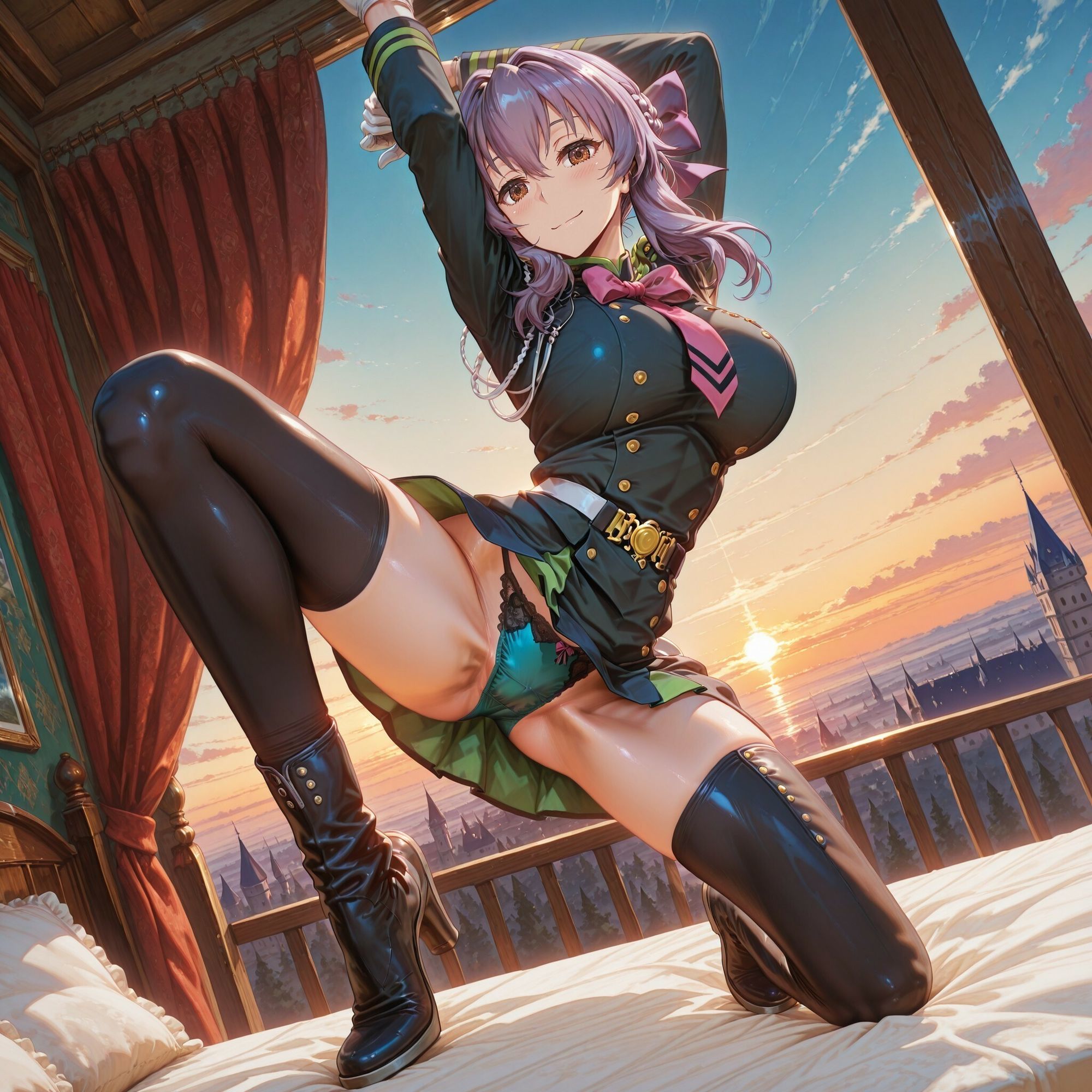 【衣装多種】小悪魔的でちょっと年上のお姉さん柊シ〇アの綺麗なお顔をアヘアへにしてエロエロにしたい_SEXその他編 サンプル画像1