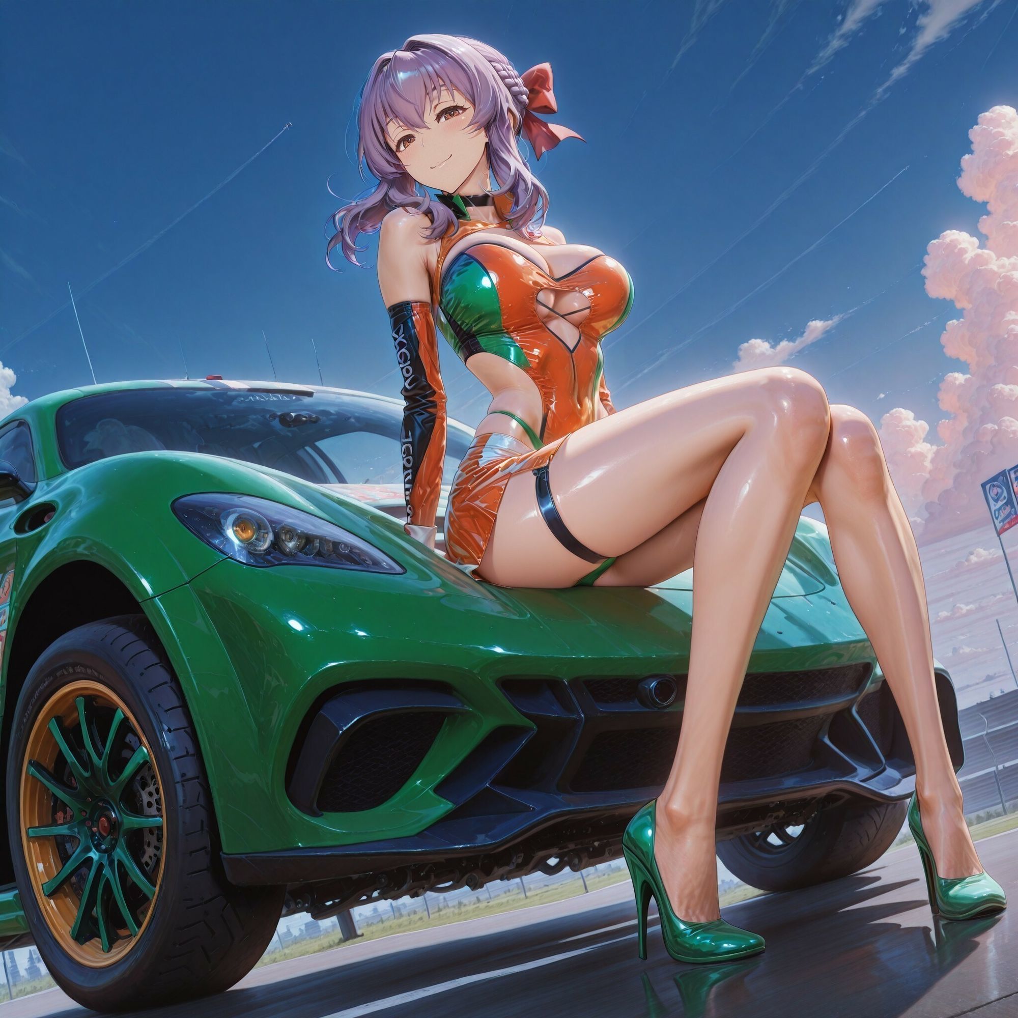 【衣装多種】小悪魔的でちょっと年上のお姉さん柊シ〇アの綺麗なお顔をアヘアへにしてエロエロにしたい_SEXその他編 サンプル画像5