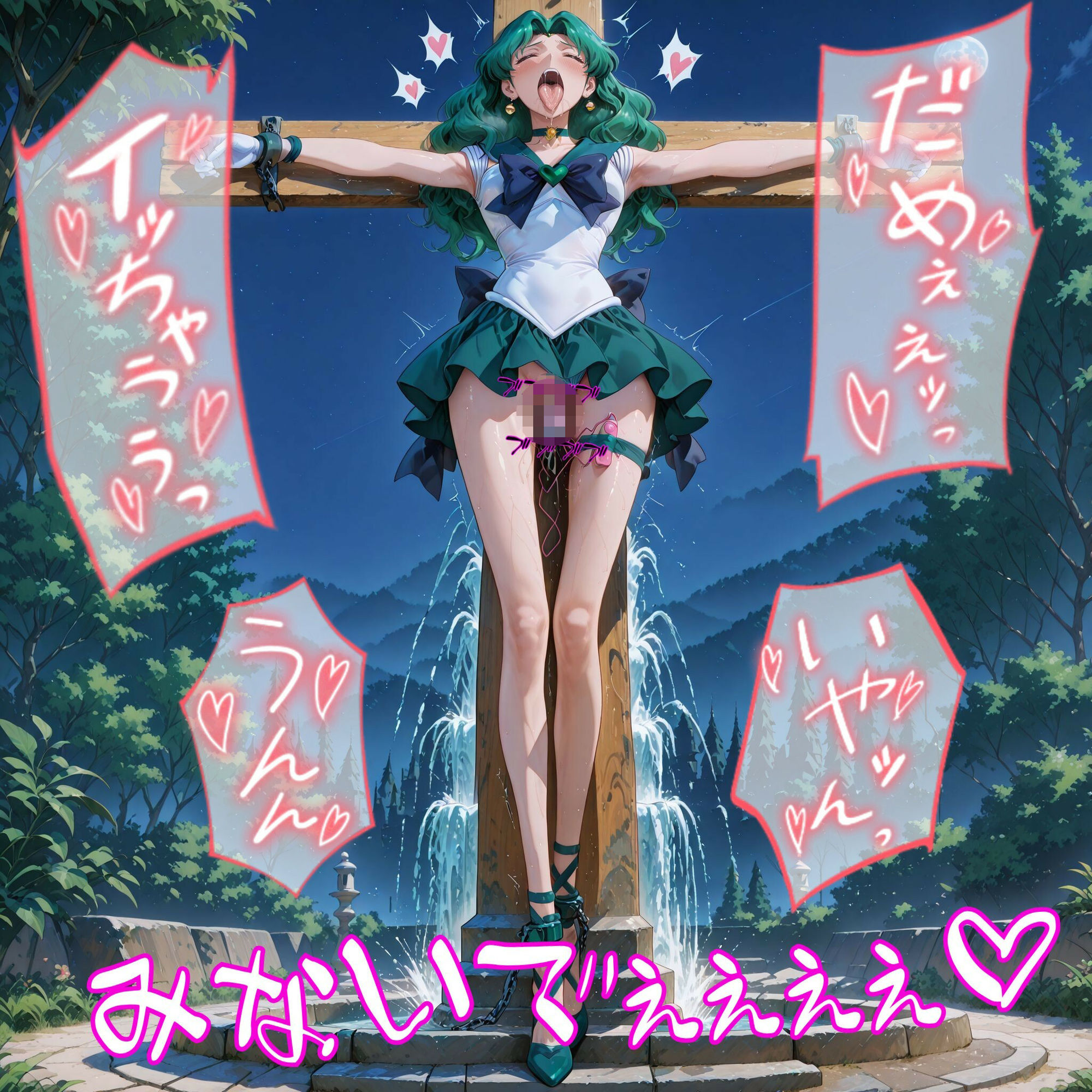 【衣装多種】綺麗なお姉さまの代表格み〇るお姉さま（ネ〇チューン）のアヘ顔がエロすぎてもう_玩具オナニー編 サンプル画像2